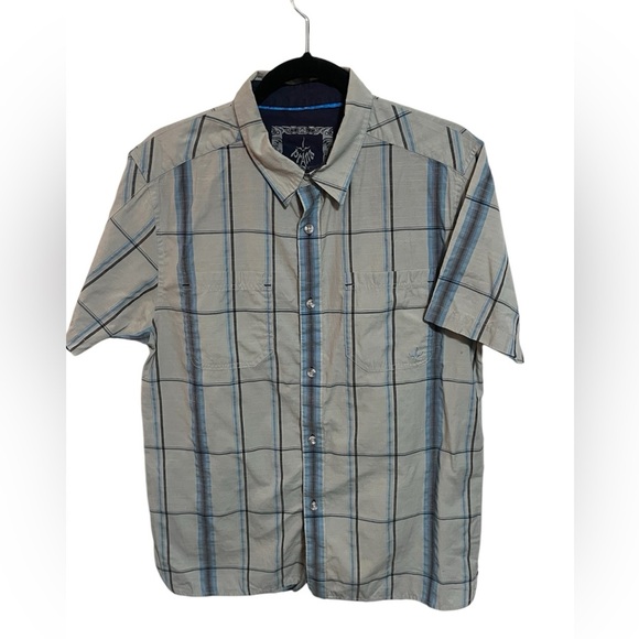 prAna Button Down Shirt Sz Med - Picture 1 of 6